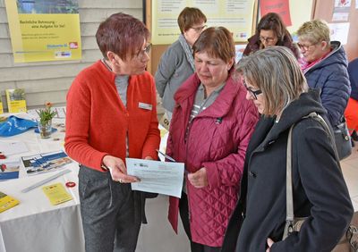 Die persönliche Beratung wurde gern in Anspruch genommen. Foto: Stadt Lippstadt