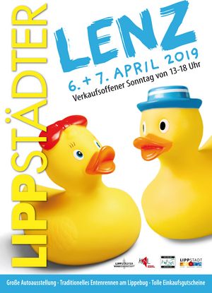 Plakat Lippstädter Lenz 2019