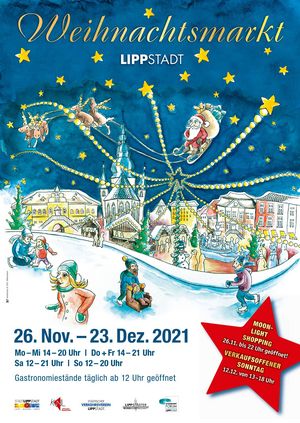 Plakat Weihnachtsmarkt 2021