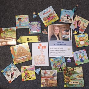 Zum Welttag des Buches am 23. April 2026 warten viele Aktionen auf die Besucherinnen und Besucher in der Thomas-Valentin-Stadtbücherei. Foto: Stadt Lippstadt