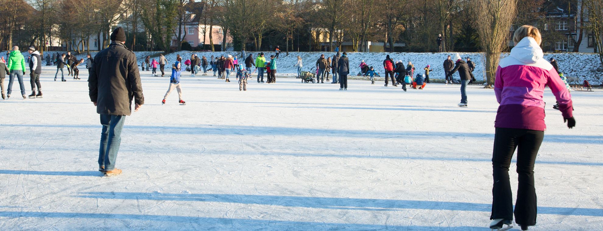 Eislaufen im Grünen Winkel