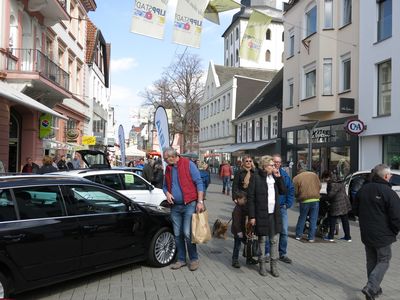 Auto und Fahrradaustellung zum Lippstädter Lenz