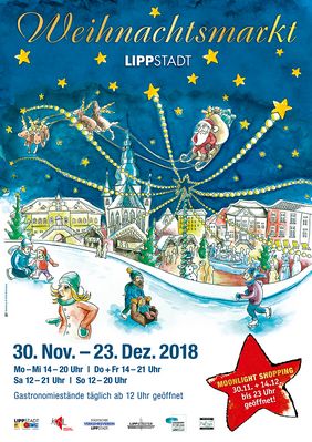 Plakat Weihnachtsmarkt 2018