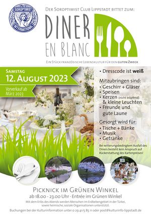 Diner en blanc
