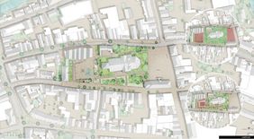 2. Preis Wettbewerb Stadtmuseum Lageplan - habermann.decker.architekten PartGmbB, Lemgo mit Planergruppe GmbH, Essen