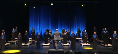 Konzertaufnahmen im Stadttheater Lippstadt mit dem Gospelchor Rejoice, Langenberg