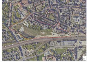 Luftbild des Quartiers Südliche Altstadt