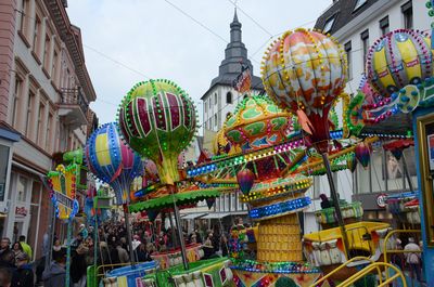 Herbstwoche Kinderkarussell Balluna  (Foto von Dieter Tuschen)