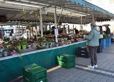 Marktstand Blumen Foto: Stadt Lippstadt