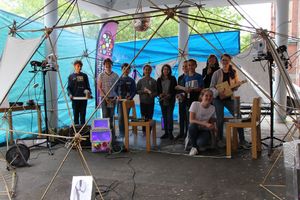 Unter der Kuppel gab es einen musikalischen Auftritt. Foto: Stadt Lippstadt