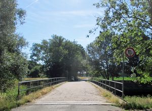 Glennebrücke im Bereich "Alter Schulweg" in Bad Waldliesborn Foto: Stadt Lippstadt