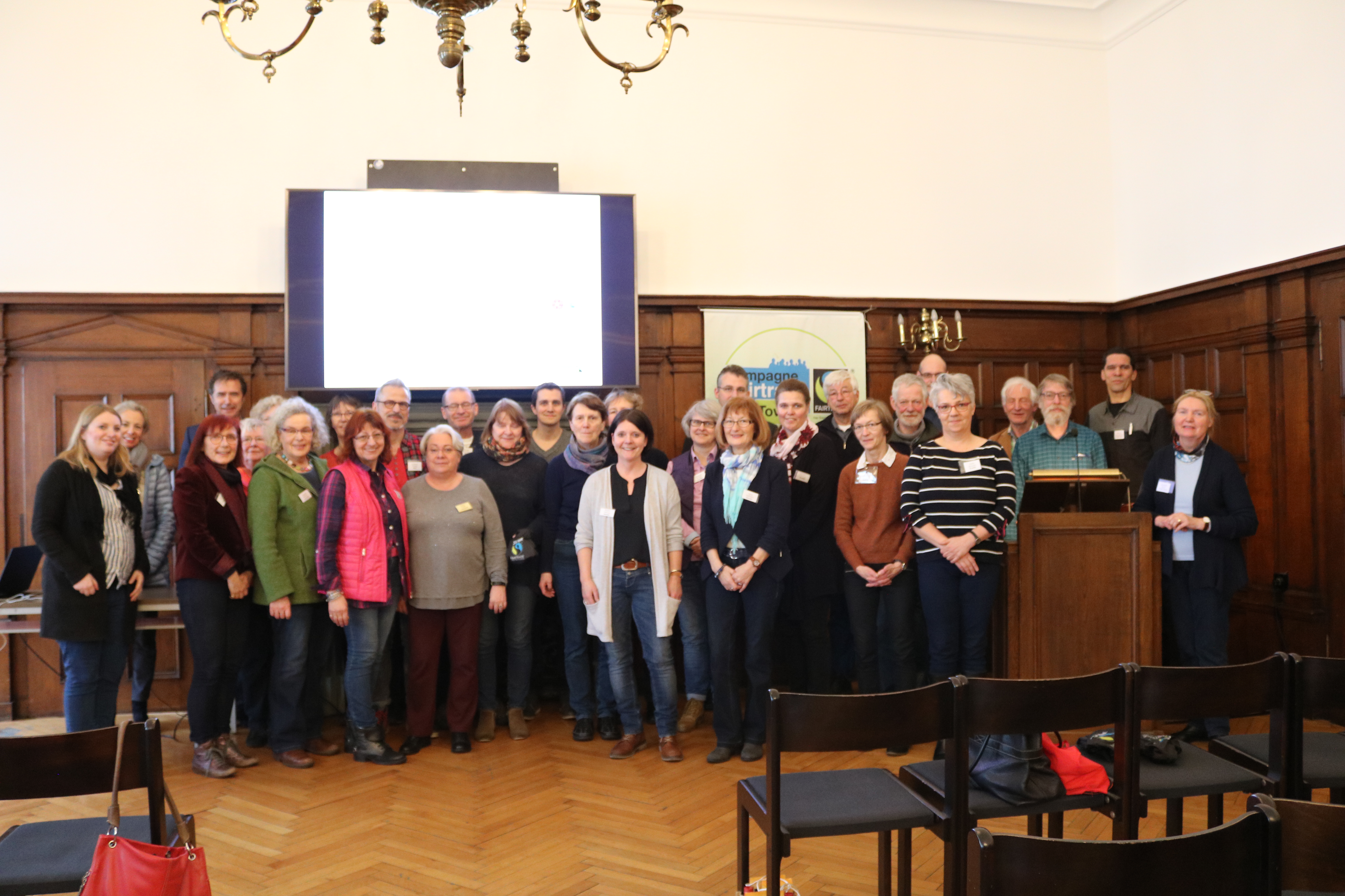 Ein erstes Vernetzungstreffen der Fairtrade-Towns im Kreis Soest fand im Lippstädter Rathaussaal statt. Foto: privat