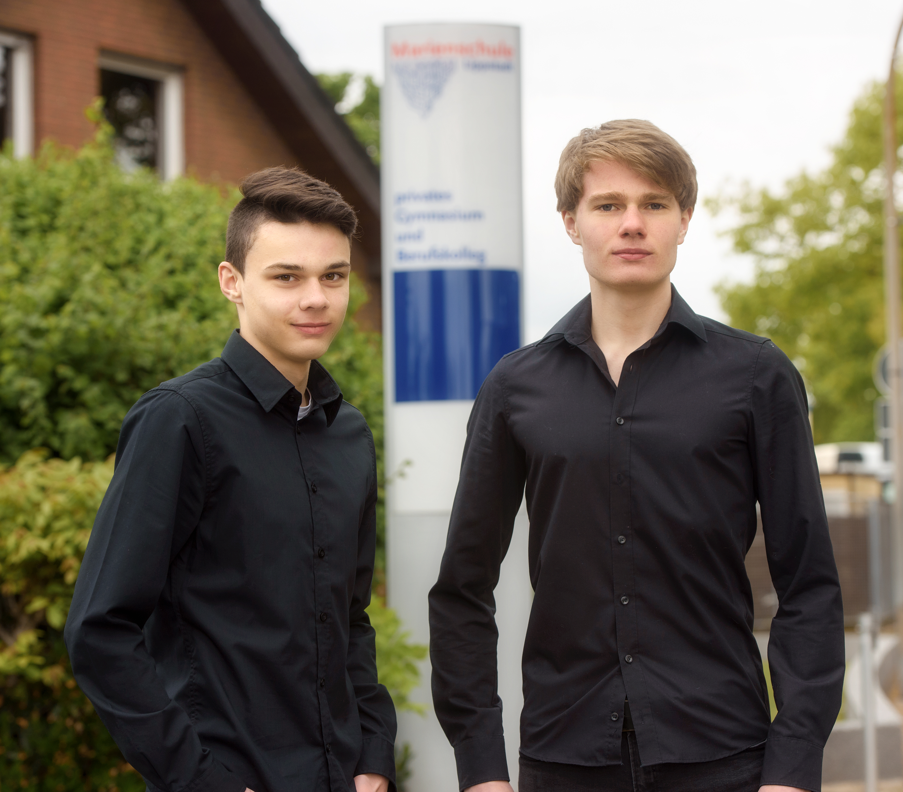 Viktor Sereda (l.) und Michael Sudermann (r.)  Foto: Peter Sommerfeld