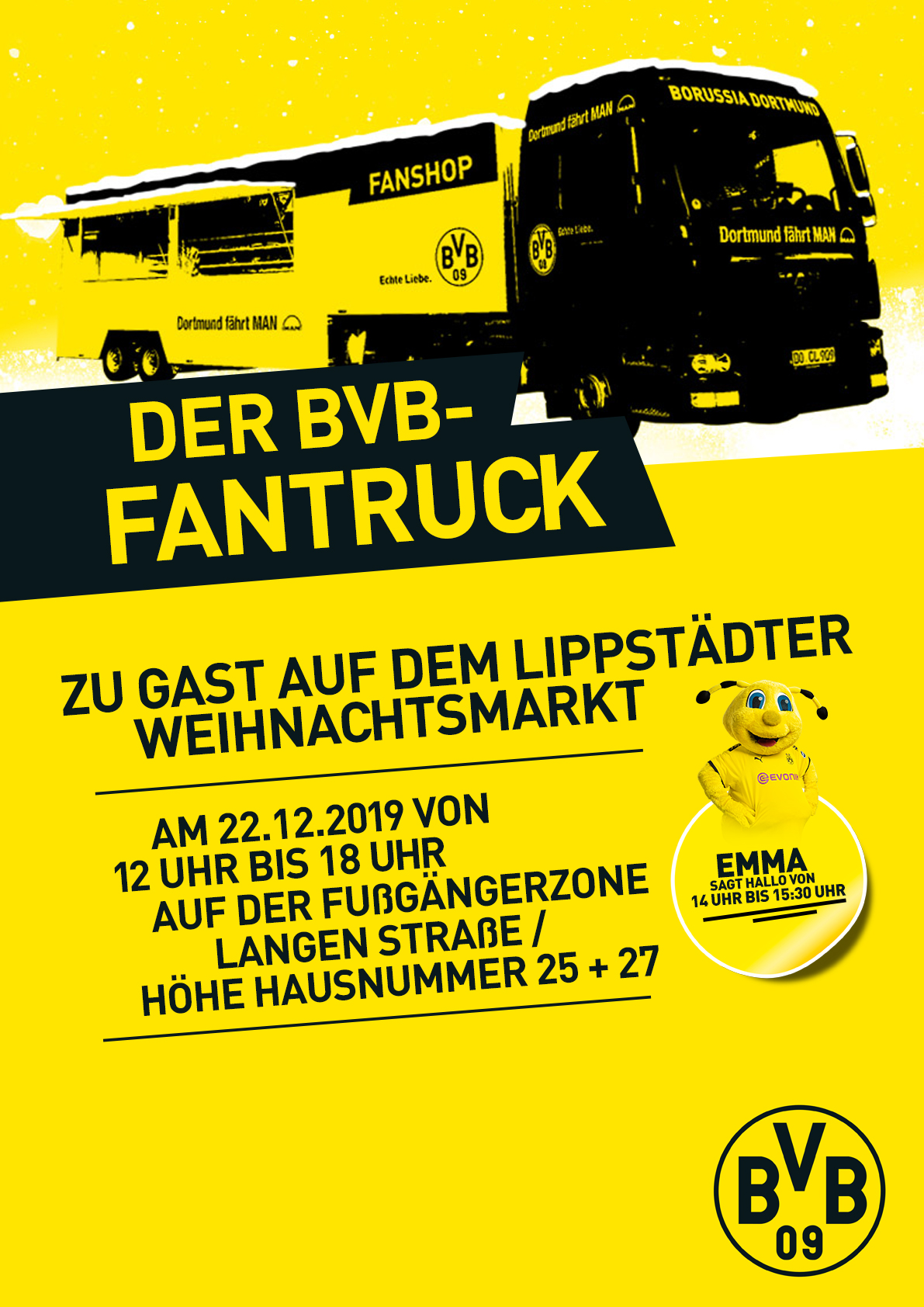 BVB Truck - Weihnachtsmarkt 2019