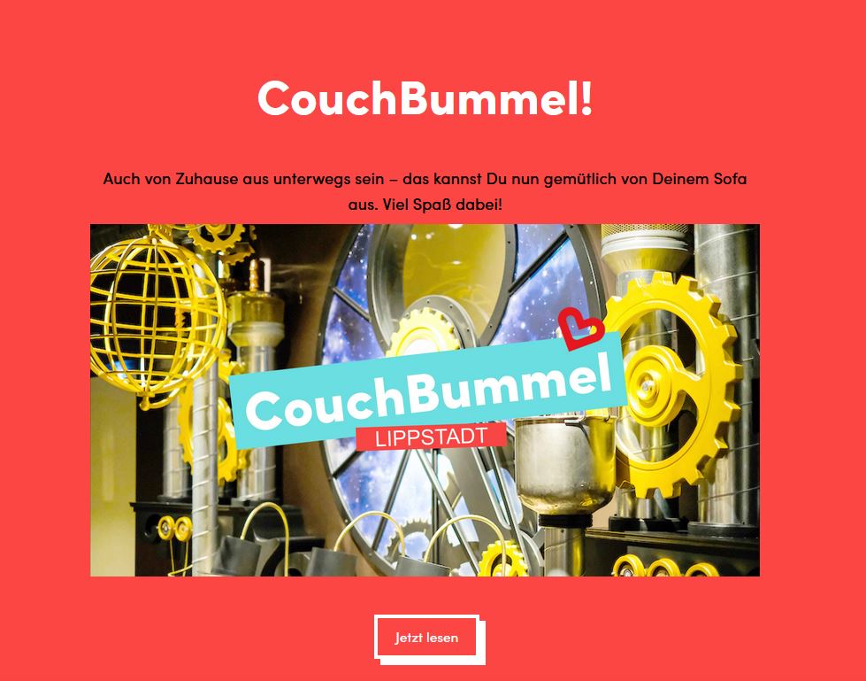 Ein CouchBummel durch die Schokowelt