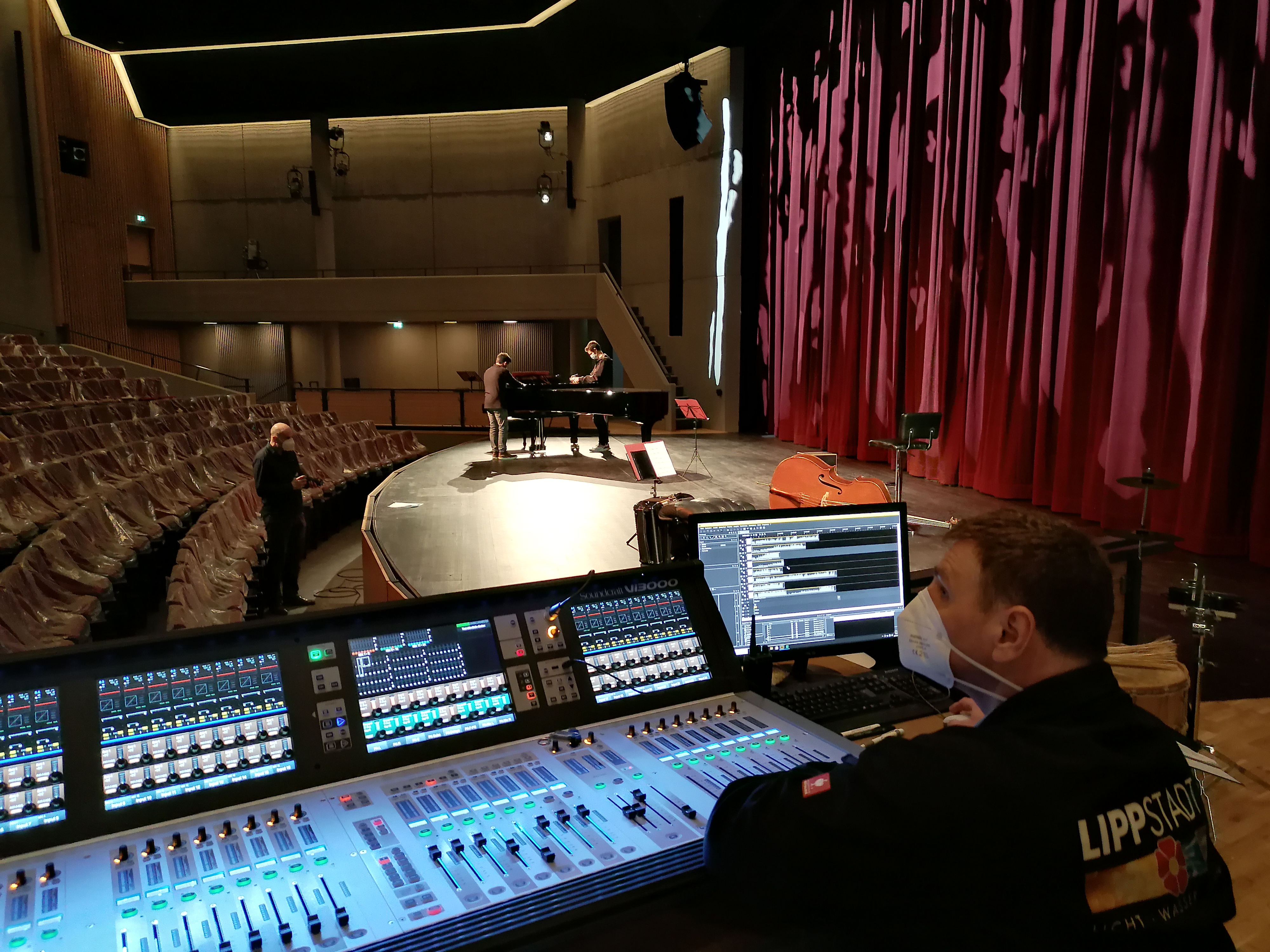 Filmaufnahmen Stadttheater ensemble vinorosso