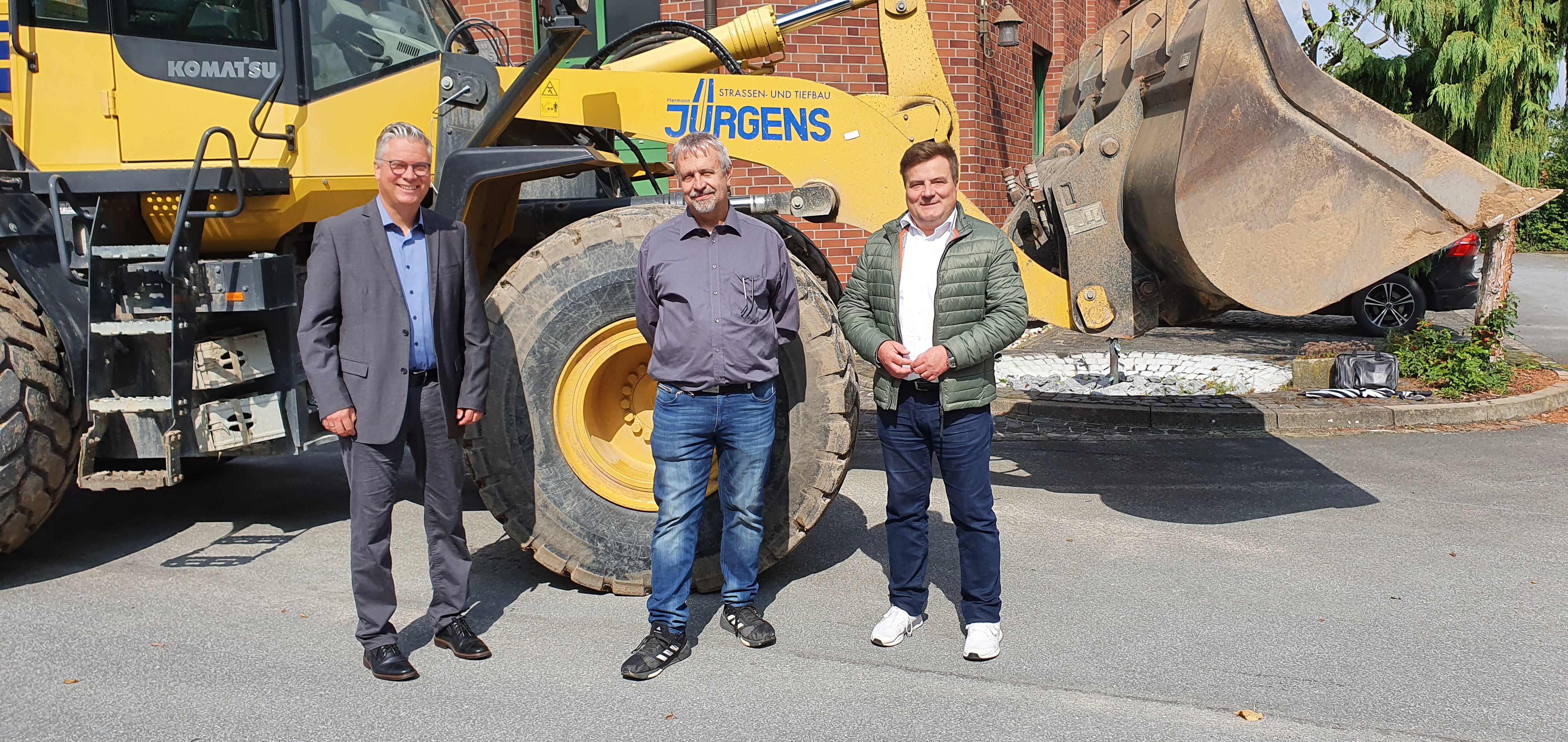 Dr. Dirk Drenk; Jens Spiekermann; Arne Moritz (v.l.)