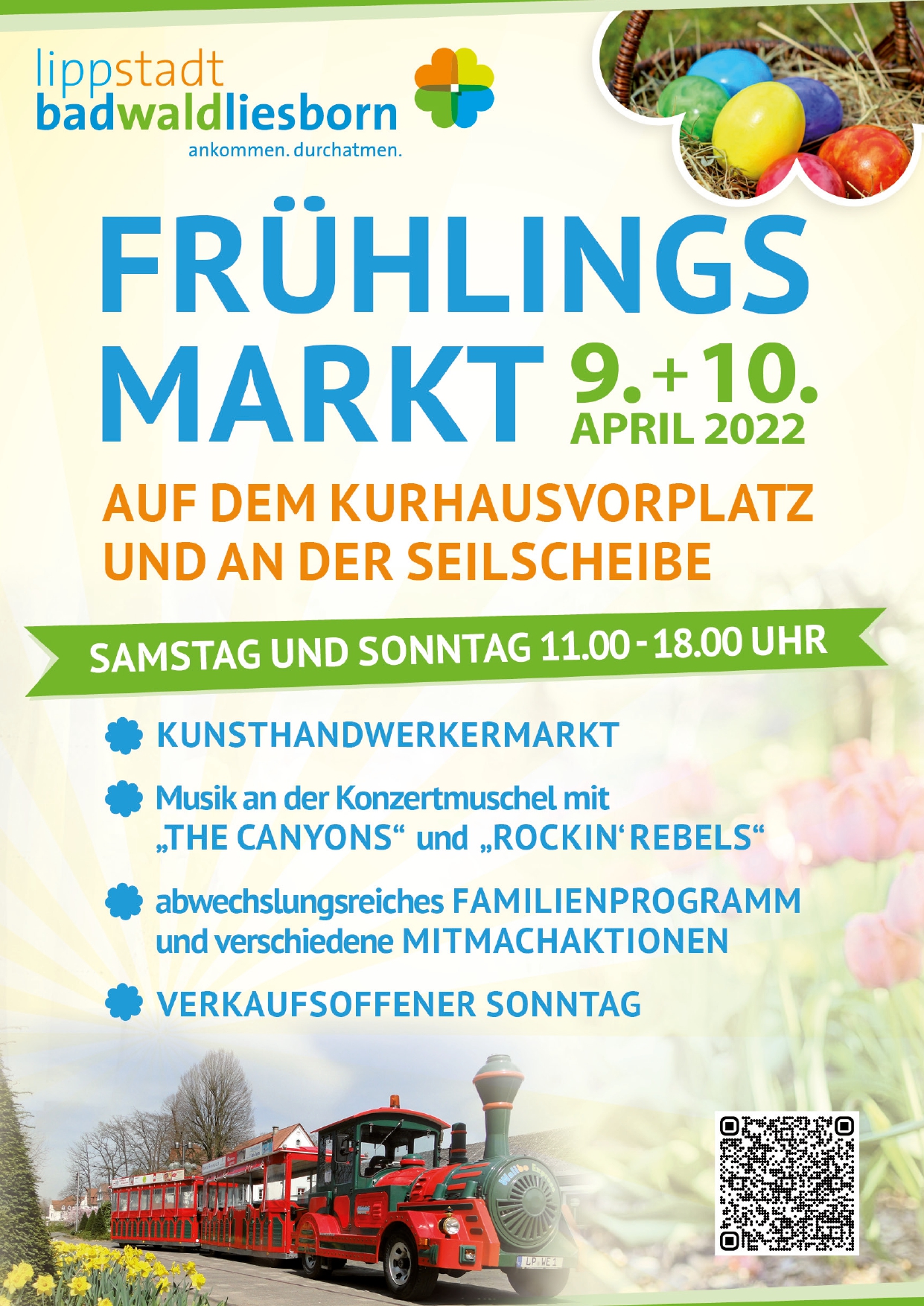 Plakat Frühlingsmarkt 2022