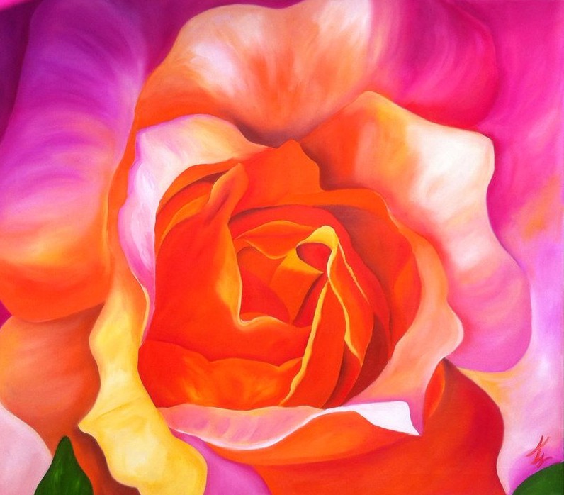 Rose - Karin Wessel-Steltemeier