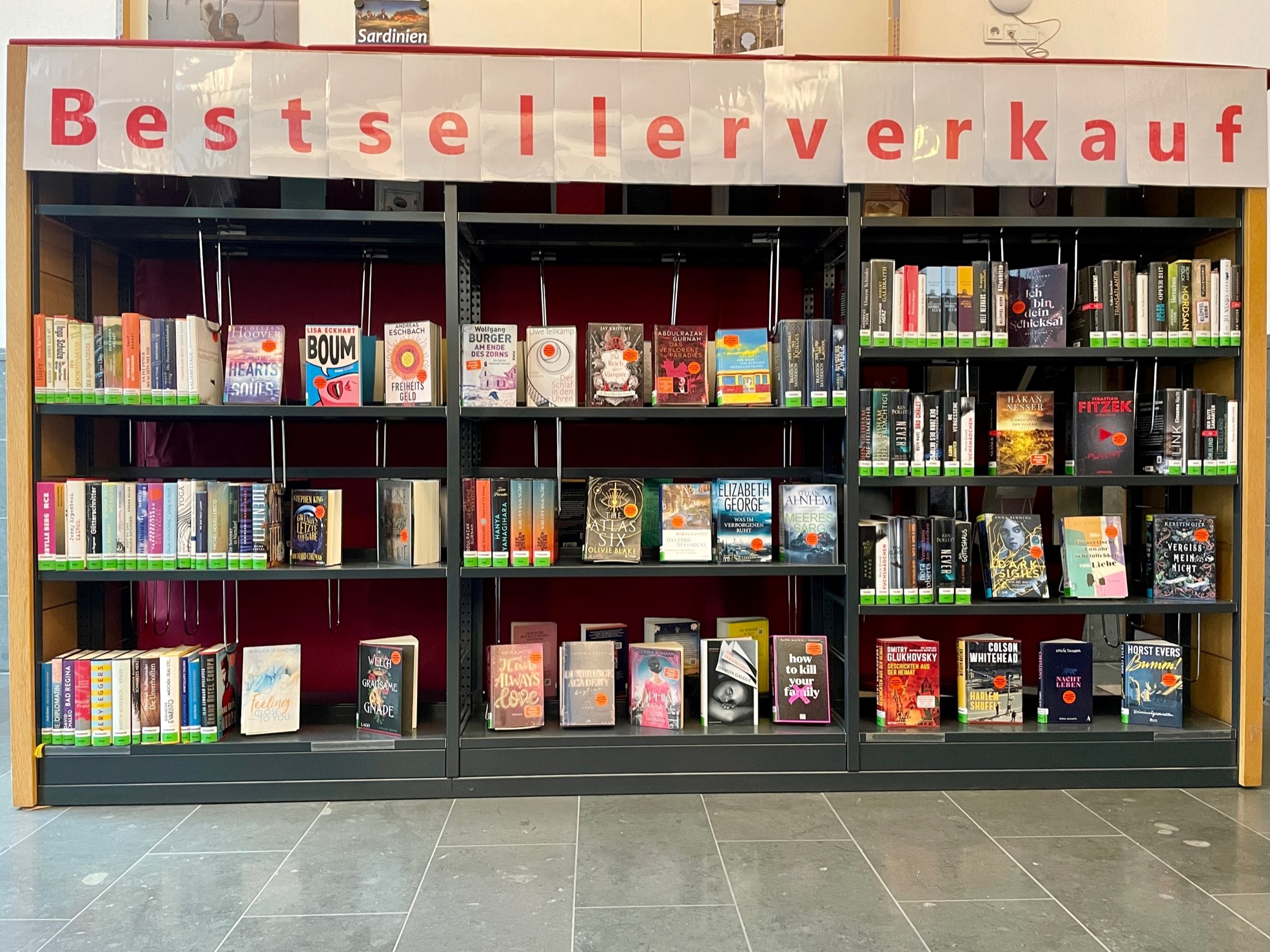 Zahlreiche Bestseller suchen neue Besitzer. Foto: Stadt Lippstadt