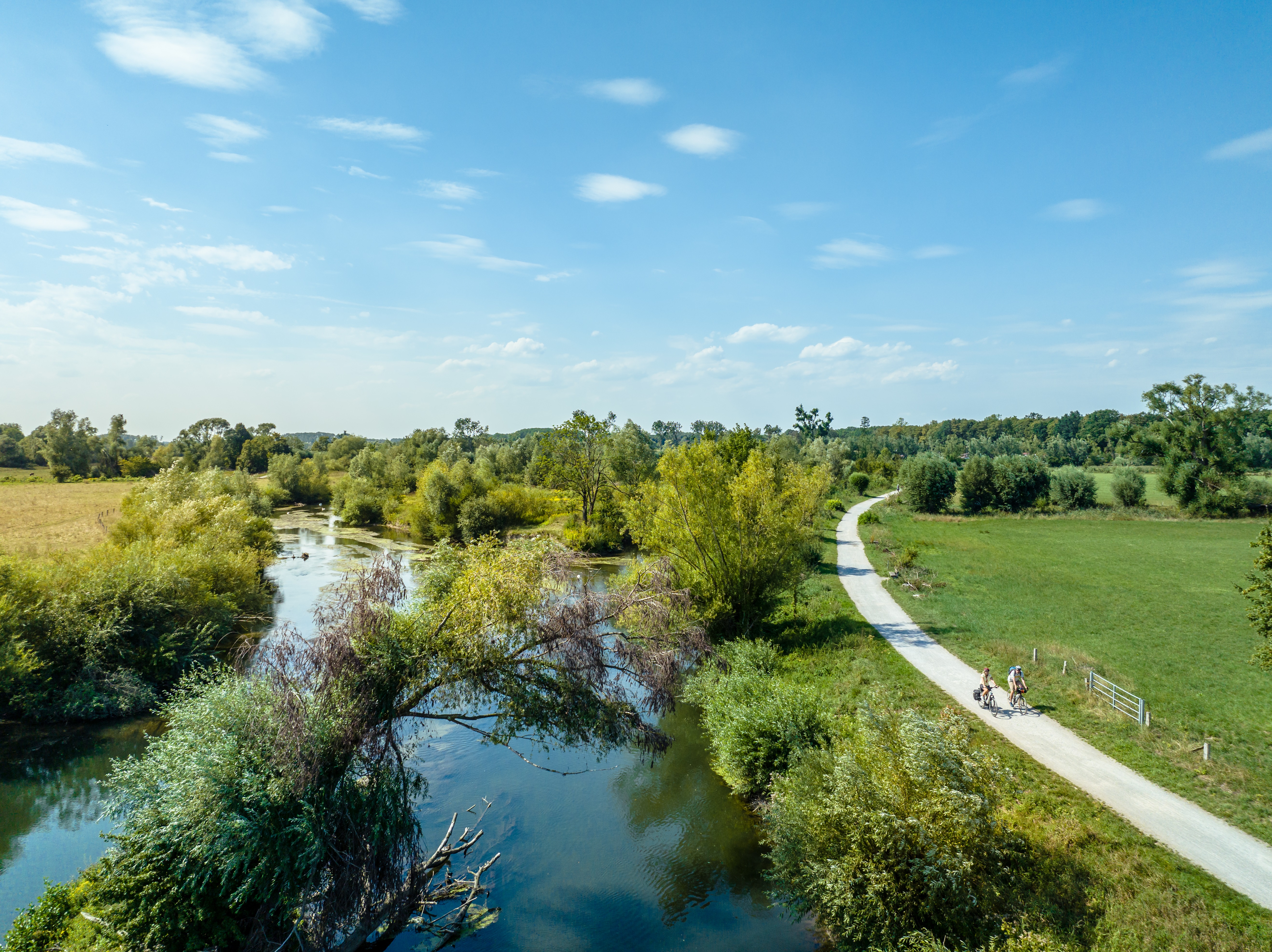 Lippeauen, Abschnitt der Römer-Lippe-Route