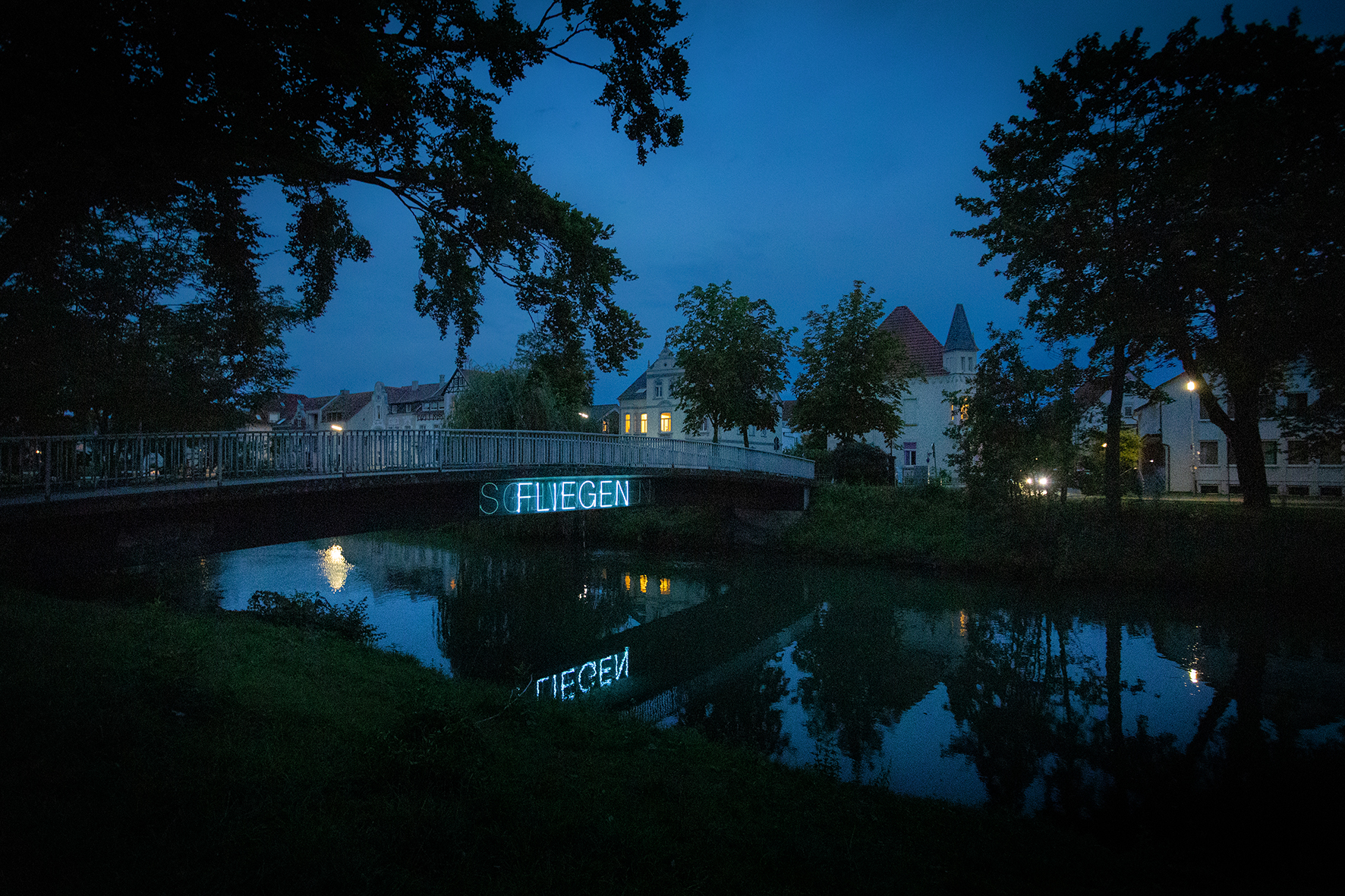 Lichtpromenade Schweigen Überblick