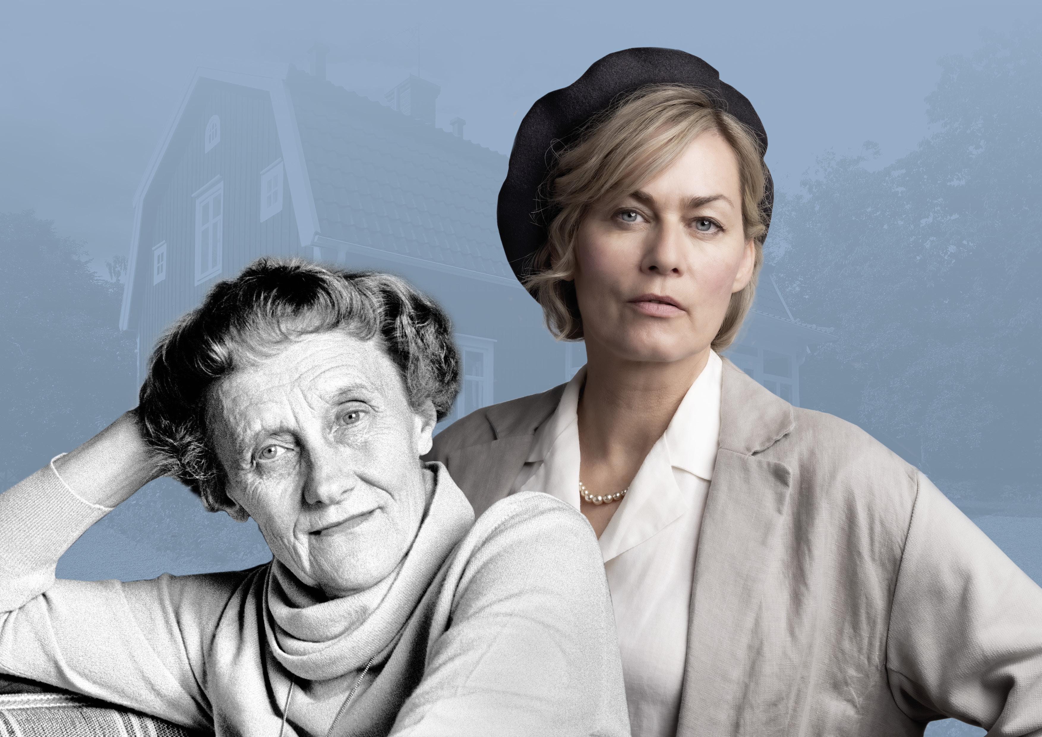 Gesine Cukrowski verkörpert die schwedische Schriftstellerin Astrid Lindgren. Foto: Stefan Nimmesgern_Isolde Ohlbaumlaif_akg-images_Doris Poklekowski