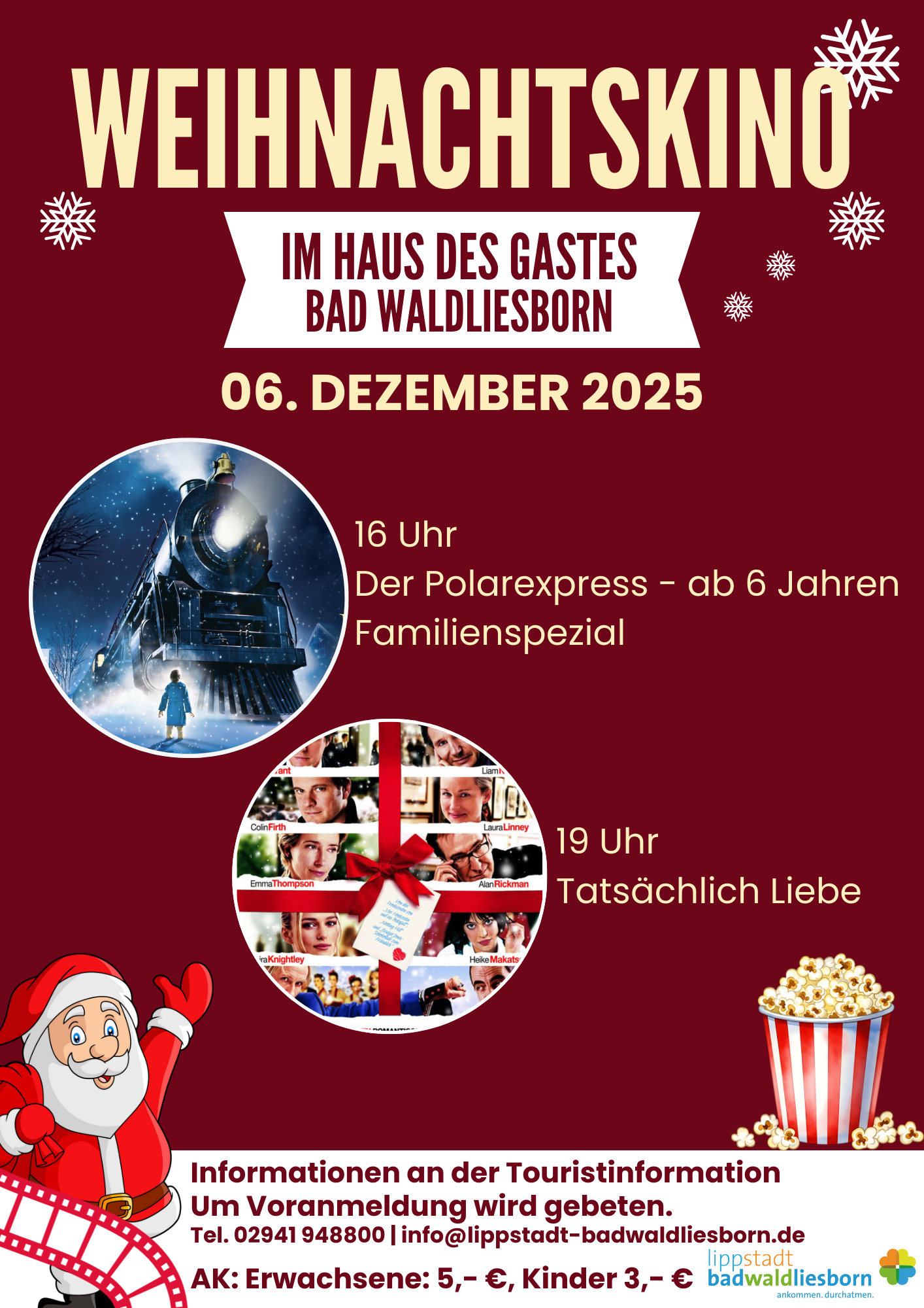 Weihnachtskino Bad Waldliesborn